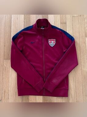 Nike USA Soccer Track Jacket N98 2013 Full Zip USMNT Small